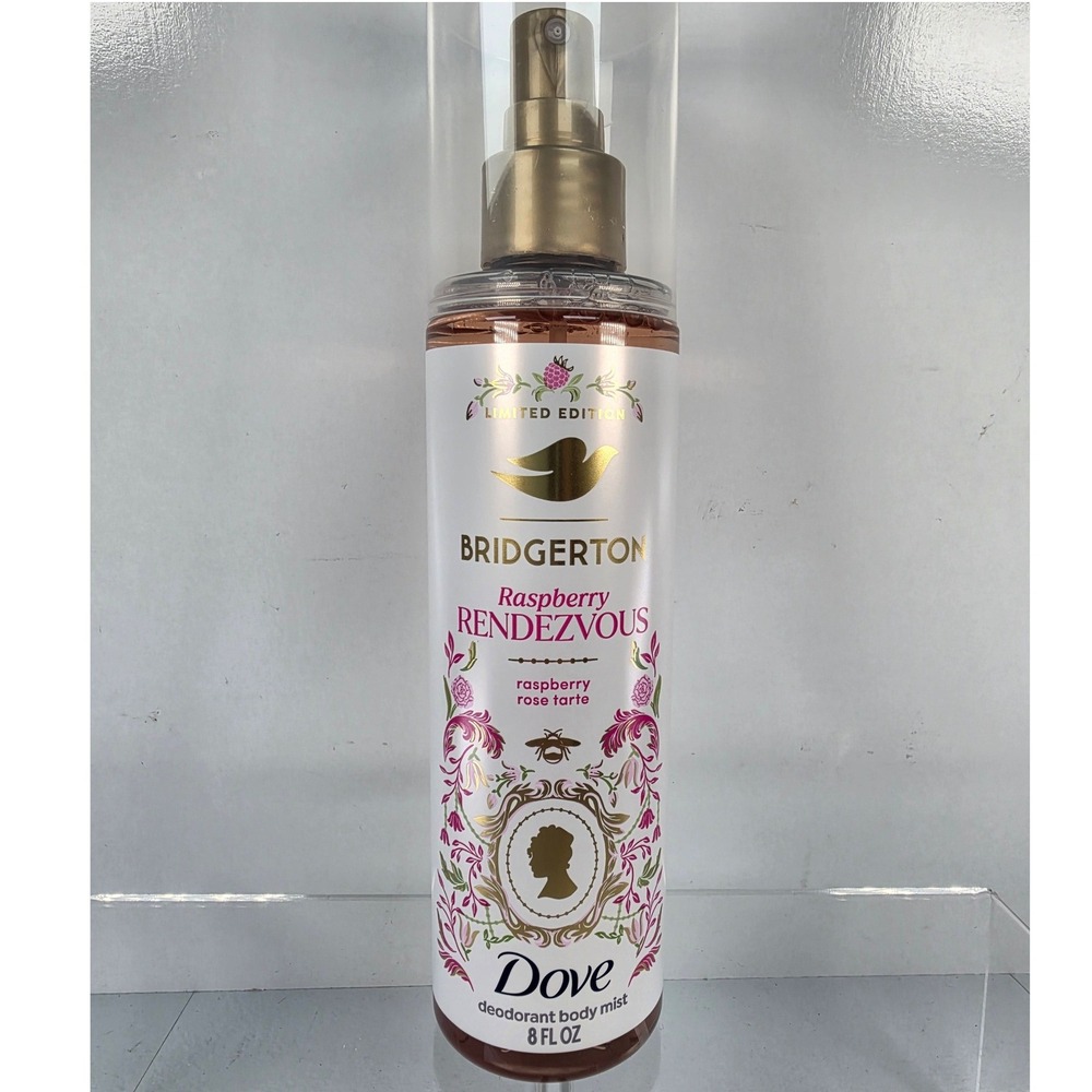 Dove Bridgerton Limited Edition Raspberry Rendezvous Deodorant Body Mist 8oz